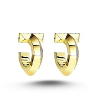 اقراط T ون هوب زركون