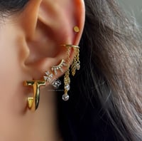 اقراط T ون هوب ساده