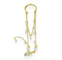 حلقة زركون طويله