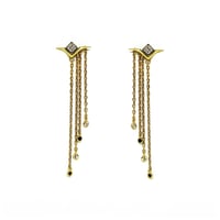 اقراط لورين سلاسل طويله