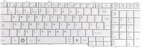 كيبورد لابتوب توشيبا C660 ابيض-Keyboard Toshiba