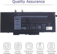 بطارية لابتوب ديل-Battery DELL 4GVMP ORI
