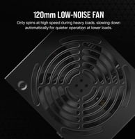 CORSAIR CX650 80 PLUS Bronze 650W ATX Power Supply...