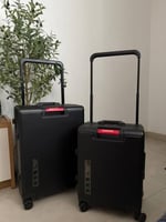 طقم شنط فاخره بتصميم كلاسيكي | بدون سحاب