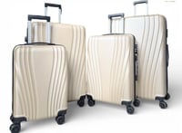 شنط سفر أربع قطع مقاسات كبيرة – سعة عالية قولد | أ...