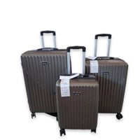 طقم شنط سفر ثلاث قطع دبل كفرات | كوفي