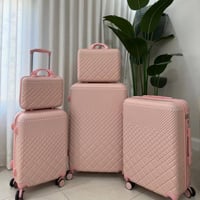 طقم شنط سفر موديل ٩٧٧ لايت بنك خمس قطع مختلفة المق...