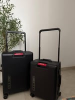 طقم شنط فاخره بتصميم كلاسيكي | بدون سحاب