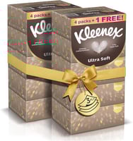 مناديل كلينيكس للوجه – 10 عبوات × 96 ورقة | 3 طبقا...