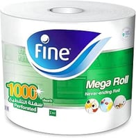 مناديل مطبخ فاين معقمة – لفة كبيرة 1000 ورقة عالية...