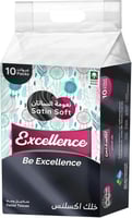 مناديل وجه اكسيلنس 10 علب × 150 منديل - طبقتان ناع...