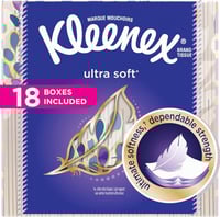 كلينكس مناديل وجه ناعمة 75 منديل – عبوة 18 مكعب |...