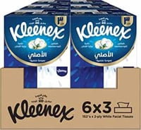 كرتون كلينكس مناديل أصلية 152 منديل مزدوج 18 باكيت...