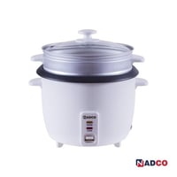 وعاء مستدير لطهي الأرز وسلق الخصروات بسعة 1.8 لتر...