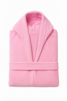 روب حمام قطني وردي ناعم 100% — فخامة وراحة بعد الا...