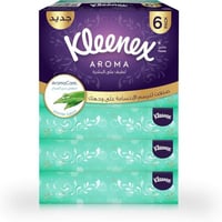 كلينكس أروما ندى الصباح – 6 علب × 84 منديل مزدوج ب...