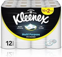 كلينكس مناديل المطبخ 12 رول × 40 – بطبقتين قوية لا...