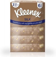 مناديل حرير كلينكس 54 منديل مزدوج ، 6 قطع