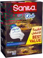 مناديل وجه معطرة طبقتين من سانيتا كلوب - 170 ورقة...