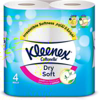 مناديل حمام كلينكس جفاف ونعومة طبقتين (200 منديل ×...