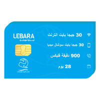 شريحة ليبارا فليكس 100 - لمدة 28 يوم