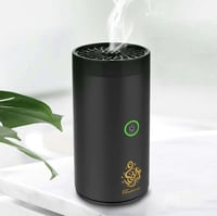 مبخرة إلكترونية محمولة بمنفذ Type-c أسود