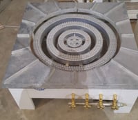 موقد 4 عيون رقم 40 المقاس 96x96 سم