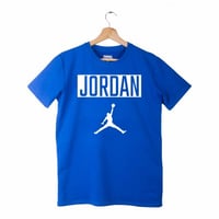 تيشرت جوردان أزرق 0105