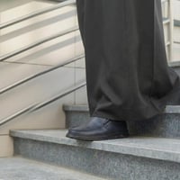 حذاء (DAILY) Comfort جلد بقر طبيعي باللون الكحلي