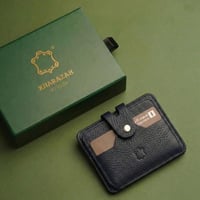 محفظة مودرن باللون الكحلي