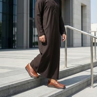 حذاء (DAILY) Comfort جلد بقر طبيعي باللون الجملي