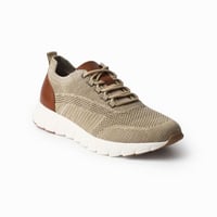 حذاء (DAILY) كاجول عصري بتصميم فاخر باللون البيج