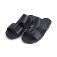 حذاء KHALIJYA كاجول مكسو كامل بجلد البقر الطبيعي