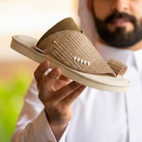 حذاء سعودي مودرن باللون البني 8th Collection