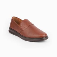 حذاء (DAILY) Comfort جلد بقر طبيعي باللون الجملي