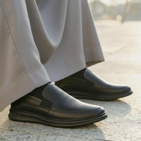 حذاء (DAILY) Comfort جلد بقر طبيعي باللون الأسود