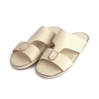 حذاء KHALIJYA كاجول مكسو كامل بجلد البقر الطبيعي