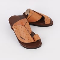 حذاء سعودي مختلف جلد النعام الطبيعي 1st Collection