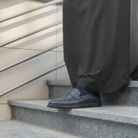 حذاء (DAILY) Comfort جلد بقر طبيعي باللون الكحلي