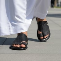 حذاء سعودي مودرن بريميوم فليكس باللون الزيتي 1rd C...