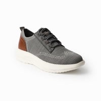 حذاء (DAILY) كاجول عصري بتصميم فاخر باللون الرمادي