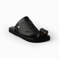 حذاء سعودي مودرن نقشة نعام باللون الأسود 9th Colle...