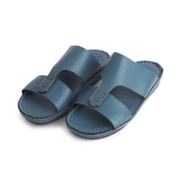 حذاء KHALIJYA كاجول مكسو كامل بجلد البقر الطبيعي