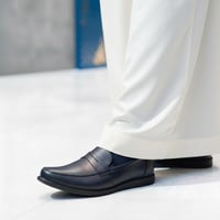 حذاء (DAILY) Dress جلد بقر طبيعي باللون الكحلي