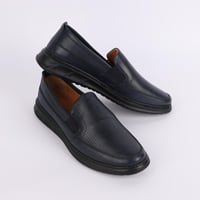 حذاء (DAILY) Comfort جلد بقر طبيعي باللون الكحلي