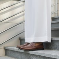 حذاء (DAILY) Dress جلد بقر طبيعي باللون البني