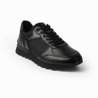 حذاء (DAILY) مودرن بتصميم فاخر باللون الأسود