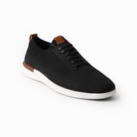 حذاء (DAILY) كاجول عصري بتصميم عملي باللون الأسود