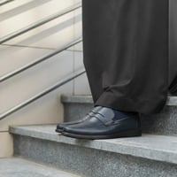 حذاء (DAILY) Dress جلد بقر طبيعي باللون الكحلي