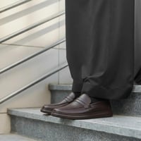 حذاء (DAILY) Comfort جلد بقر طبيعي باللون البني